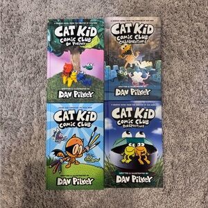 Cat Kid Comic Club Book Set by